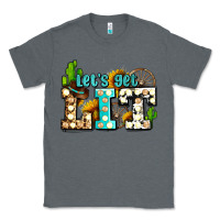 Charcoal Heather western lets get lit ado Classic Tee - AdoDesignShop