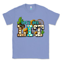 Colony Blue western lets get lit ado Classic Tee - AdoDesignShop