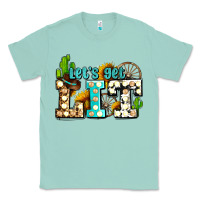 Seafoam western lets get lit ado Classic Tee - AdoDesignShop