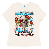 Bone surviving purely out of spite Ladies Tee - JahusDesignShop