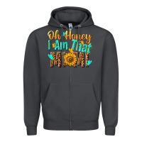 Smoke oh honey i am that mimi nca Zipper Hoodie - NancyCooperArtShop