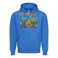 True Royal oh honey i am that mimi nca Zipper Hoodie - NancyCooperArtShop