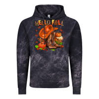 Cloud Black hello fall pumpkins  cowgirl  and roses Vintage Hoodie - AdoDesignShop