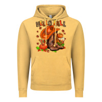Vintage Mustard hello fall pumpkins  cowgirl  and roses Vintage Hoodie - AdoDesignShop