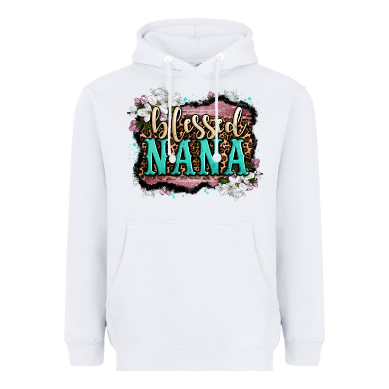 Blessed Nana Heavyweight Hoodie by LillyAllenDesigns | Teevron