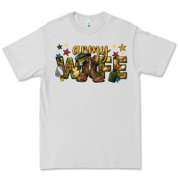 Army Wife Western Premium Tee | Teevron