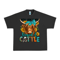 Pigment Black you ain't my brand of cattle longhaired cow Urban Heavy Tee - Jasminsmagicworld
