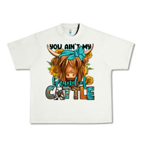 Pistachio you ain't my brand of cattle longhaired cow Urban Heavy Tee - Jasminsmagicworld