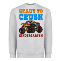 Heather Grey ready to crush kindergarten Heavyweight Sweatshirt - Artiststas