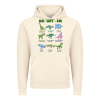 Vintage Artic god says i am dinosaurs Vintage Hoodie - JahusDesignShop