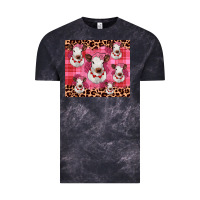 Cloud Black calf valentines tumbler Vintage Tee - JahusDesignShop
