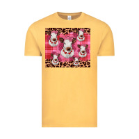 Vintage Mustard calf valentines tumbler Vintage Tee - JahusDesignShop