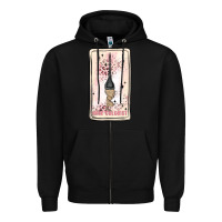 Black hair stylist Zipper Hoodie - MaliasSmallBusiness