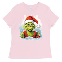 Bubblegum Pink Grinch Ladies Tee - Unal Design