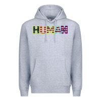 Heather Grey HUMAN Premium Hoodie - Bettercallsaul