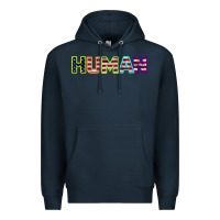 Navy HUMAN Premium Hoodie - Bettercallsaul