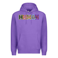 Purple HUMAN Premium Hoodie - Bettercallsaul