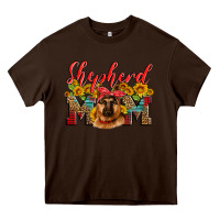 Chocolate Brown german shepherd mom Heavy Core Tee - Artiststas