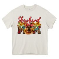 Cream german shepherd mom Heavy Core Tee - Artiststas