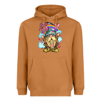 Meerkat best mom gnome rainbow clouds butterfly glitter Heavyweight Hoodie - LillyAllenDesigns