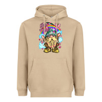 Mushroom best mom gnome rainbow clouds butterfly glitter Heavyweight Hoodie - LillyAllenDesigns