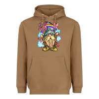 Toasted Coconut best mom gnome rainbow clouds butterfly glitter Heavyweight Hoodie - LillyAllenDesigns
