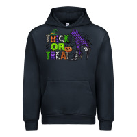 Navy trick or treat Urban Hoodie - CowGirlArtShop