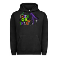 Pigment Black trick or treat Urban Hoodie - CowGirlArtShop