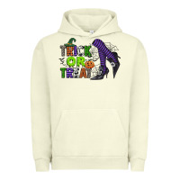 Pigment Pistachio trick or treat Urban Hoodie - CowGirlArtShop