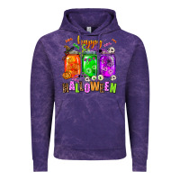 Cloud Purple happy halloween jars and horror Vintage Hoodie - AdoDesignShop