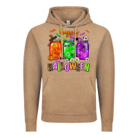 Vintage Coffee happy halloween jars and horror Vintage Hoodie - AdoDesignShop