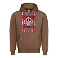 Chestnut teacher Zipper Hoodie - MaliasSmallBusiness