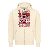 Sandshell teacher Zipper Hoodie - MaliasSmallBusiness