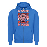 True Royal teacher Zipper Hoodie - MaliasSmallBusiness