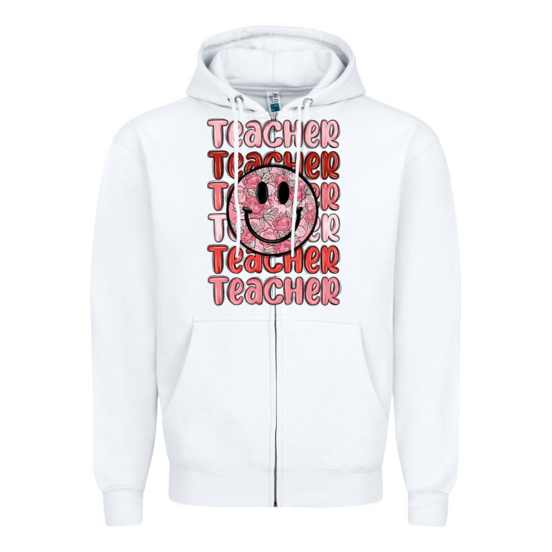 Teacher Zipper Hoodie by MaliasSmallBusiness | Teevron
