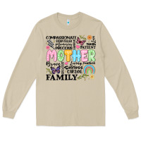 Mushroom retro mother Long Sleeve Tee - JahusDesignShop