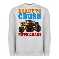Heather Grey ready to crush fifth grade Heavyweight Sweatshirt - Artiststas
