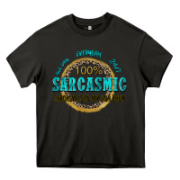 Asphalt all day everyday 247 100 sarcasmic sarcasm is in m Heavy Core Tee - Zillion Design Studio