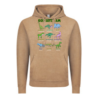 Vintage Coffee god says i am dinosaurs Vintage Hoodie - JahusDesignShop