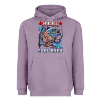 Lavender reel cool papa american flag bass fishing Heavyweight Hoodie - LillyAllenDesigns