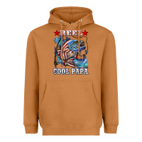 Meerkat reel cool papa american flag bass fishing Heavyweight Hoodie - LillyAllenDesigns