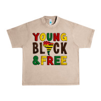 French Oak young black and free Urban Heavy Tee - Artiststas