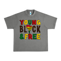 Tornado young black and free Urban Heavy Tee - Artiststas