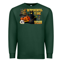 Sports Green wonderful time of the year halloween Premium Sweatshirt - LillyAllenDesigns