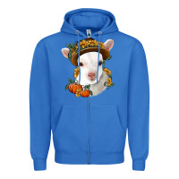 True Royal cute baby lamb thanksgiving nancy Zipper Hoodie - NancyCooperArtShop