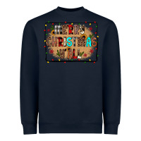 Navy merry christmas y'all Heavyweight Sweatshirt - JahusDesignShop