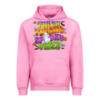 Fuchsia Pink thick thighs and spooky vibes Urban Hoodie - CowGirlArtShop