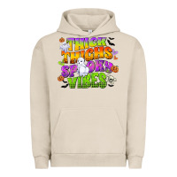 Pigment French Oak thick thighs and spooky vibes Urban Hoodie - CowGirlArtShop