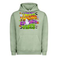 Pigment Oil Green thick thighs and spooky vibes Urban Hoodie - CowGirlArtShop