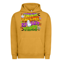 Pigment Peanut Butter thick thighs and spooky vibes Urban Hoodie - CowGirlArtShop